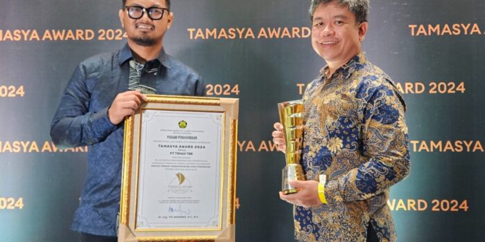 Sukses Laksanakan Program PPM, PT TIMAH Diganjar Penghargaan Tamasya Award 2024