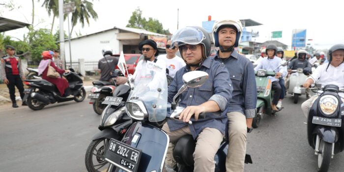 Cawabup Yuri Ajak Memilih Pemimpin Babel Yang Bisa Membangun komunikasi Antara Pusat dan Daerah Dengan Baik 