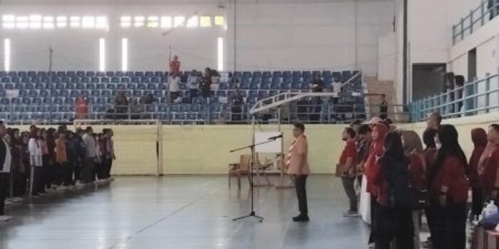 Meriahkan HUT Korpri ke-53, Pemkot Pangkalpinang Gelar olahraga Hadang dan Tarik Tambang