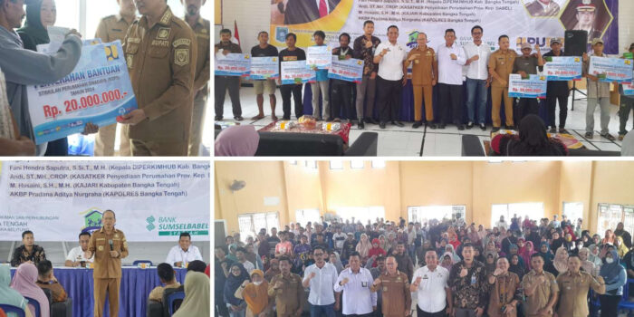 Sebanyak 305 KPM Kecamatan Lubuk Besar, Terimakasih Bantuan 20 Juta dari BSPS 