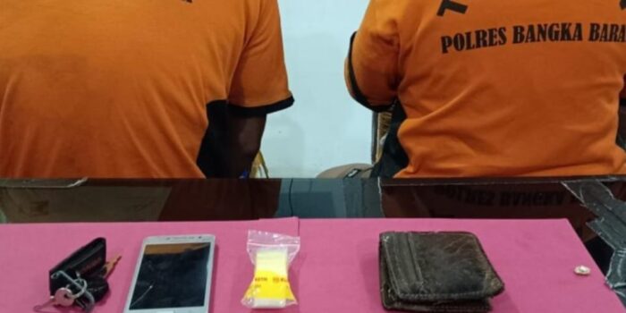 SatResnarkoba Polres Babar Ringkus Pasangan Suami Istri Pengedar Narkotika 