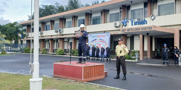 Gelar Apel K3, PT Timah Ajak Karyawan Prioritaskan Keselamatan