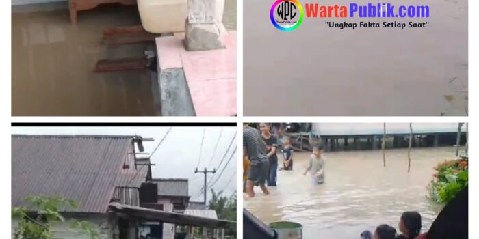 Akibat Curah Hujan, Desa Belo Laut Diterjang Banjir