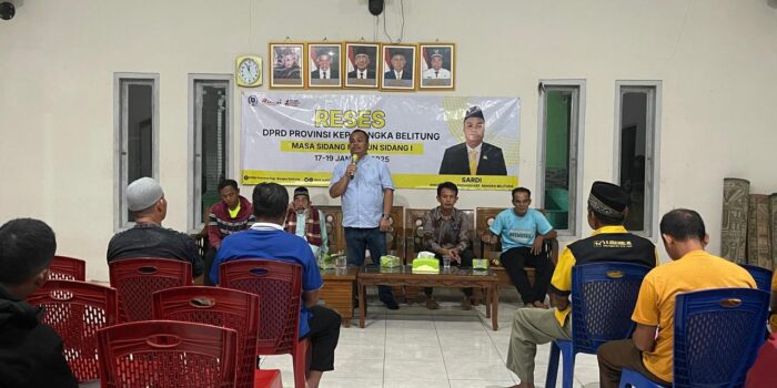 Serap Aspirasi, Sardi Laksanakan Reses di Kampung Halaman