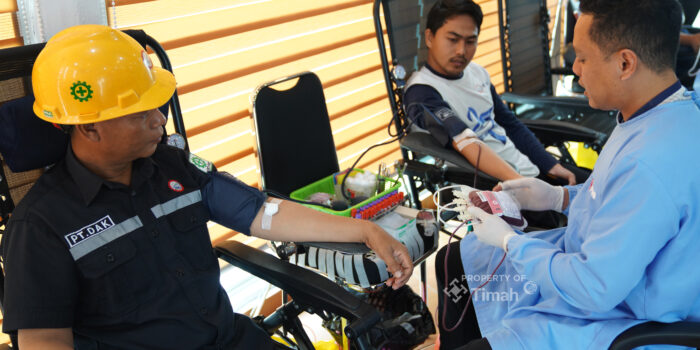 Tingkatkan Stok Darah, PT DAK Kolaborasi dengan PMI Pangkalpinang Gelar Donor Darah