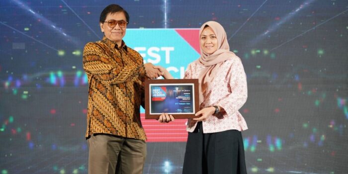 Ditengah Kerasnya Tantangan Ekonomi, PT Timah Raih penghargaan Best Stock Award 2025