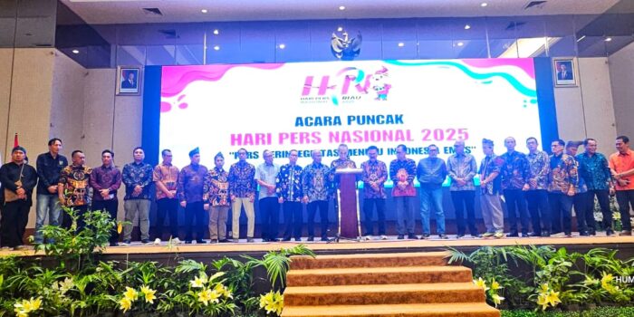 Deklarasi Riau Warnai Puncak Peringatan Hari Pers Nasional 2025 di Pekanbaru Riau