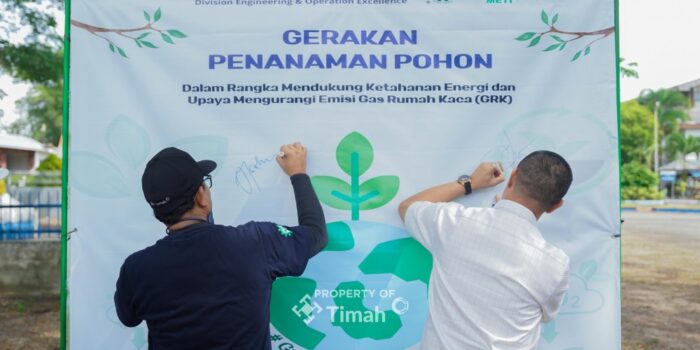 Mengurangi Dampak Emisi Gas Rumah Kaca, PT  Timah dan Forkopimda Tanam 1500 Pohan Angsana 