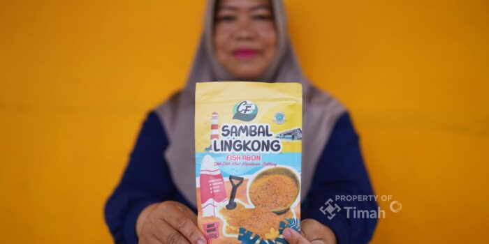 Bersama PT Timah, Sundari Sukses Kembangkan Usaha Sambal Lingkong
