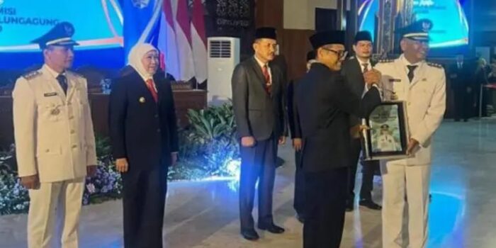 Sertijab Sekaligus Penyampaian Visi dan Misi Bupati dan Wakil Bupati Tulungagung Terpilih Periode 2025 – 2030