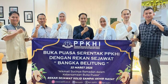 Jalin Silahturahmi Sesama Advokat, PPKHI Gelar BukBer Serentak Seluruh Indonesia Dan Santuni Anak Yatim Piatu 