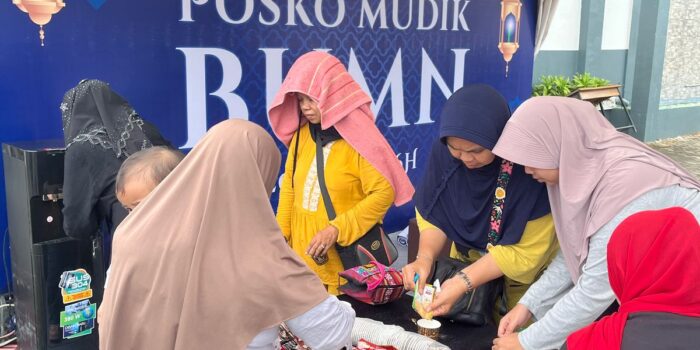 Mudik Aman dan Nyaman, Timah Bersama PT Bukit Asam dan Hutama Karya Sediakan Posko Bagi Pemudik di Trans Sumatera Lampung-Palembang