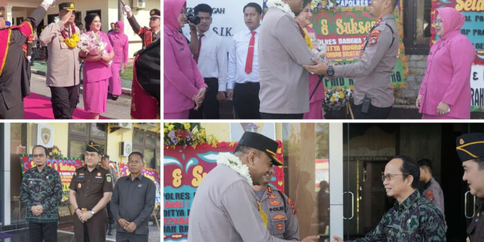 Bupati Algafy Sambut Kedatangan Kapolres Baru