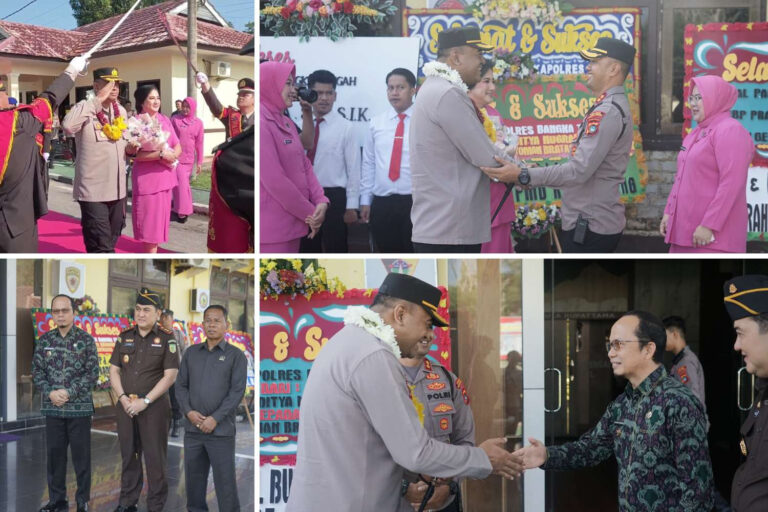 Bupati Algafy Sambut Kedatangan Kapolres Baru