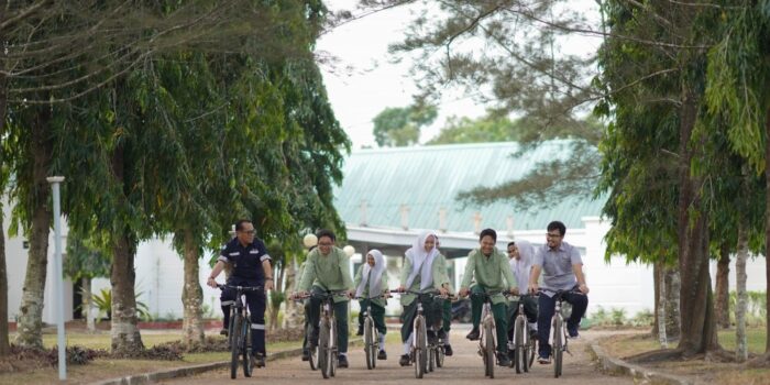 Ratusan Peserta Antusias Ikuti Seleksi Kelas Beasiswa PT Timah Pada SMAN 1 Pemali 