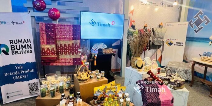 Tingkatkan Daya Saing, PT Timah Promosikan Produk UMKM Lewat Pameran 