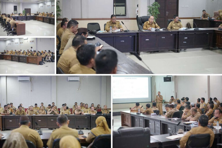 Bupati Algafy Hadiri Sosialisasi Koperasi Merah Putih Dalam Mengatasi Kemiskinan Ekstrem 