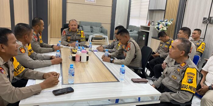 Polres Bangka Barat Terima Kunjungan Tim Supervisi Ops Ketupat Menumbing 2025