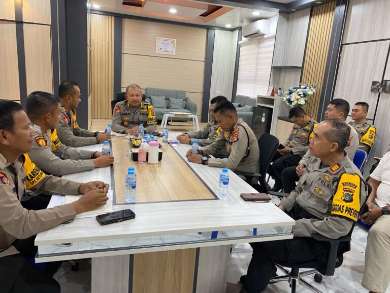 Polres Bangka Barat Terima Kunjungan Tim Supervisi Ops Ketupat Menumbing 2025