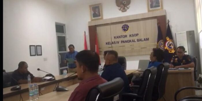 Dinilai Terjadi Pembiaran Kapal Tenggelam KM LAN, AMCB : DPRD Babel Harus Bersikap 