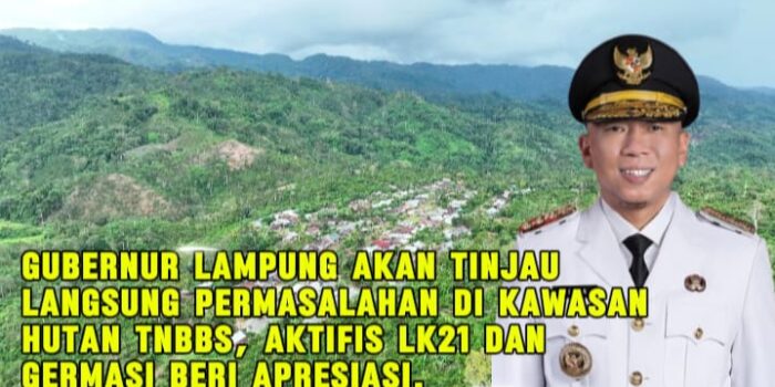 Taman Nasional Terancam! Gubernur Lampung Pimpin Penyelamatan TNBBS