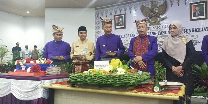 Peringati HUT ke 259 Kota Sungailiat, DPRD Bangka Gelar Rapat Paripurna 