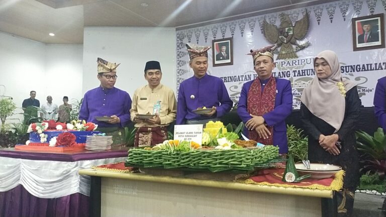 Peringati HUT ke 259 Kota Sungailiat, DPRD Bangka Gelar Rapat Paripurna