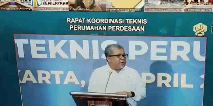 Kadis Perkim Kota Pangkalpinang Hadiri Zoom Meeting Oleh kementerian Perumahan dan Kawasan Pemukiman