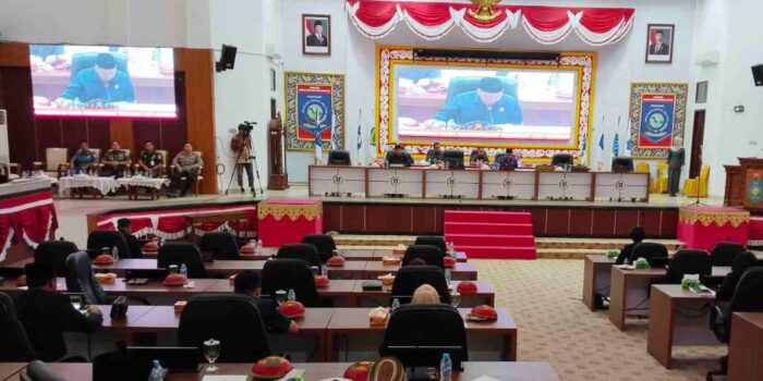 DPRD Babel Gelar Rapat Paripurna menyampaikan LKPJ Gubernur Tahun Anggaran 2024