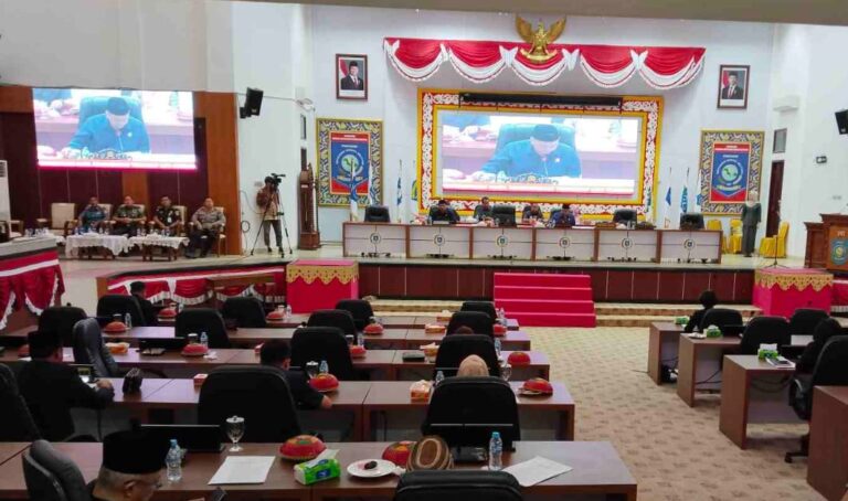 DPRD Babel Gelar Rapat Paripurna menyampaikan LKPJ Gubernur Tahun Anggaran 2024