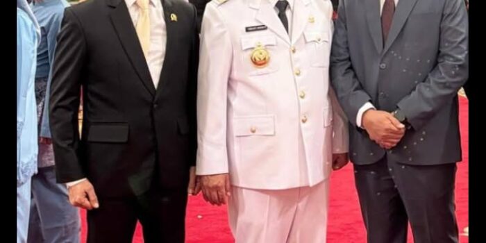 Eddy Iskandar Sambut Kedatangan Gubernur dan Wakil Gubernur Babel Periode 2025–2030