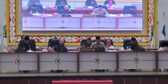 DPRD Babel Gelar Paripurna Penandatanganan Nota RPJMD dan Sampaikan Ranperda 
