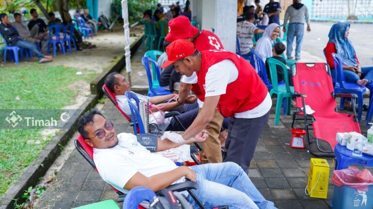 PT Timah Kolaborasi dengan PMI, Laksanakan Kemanusiaan Donor Darah