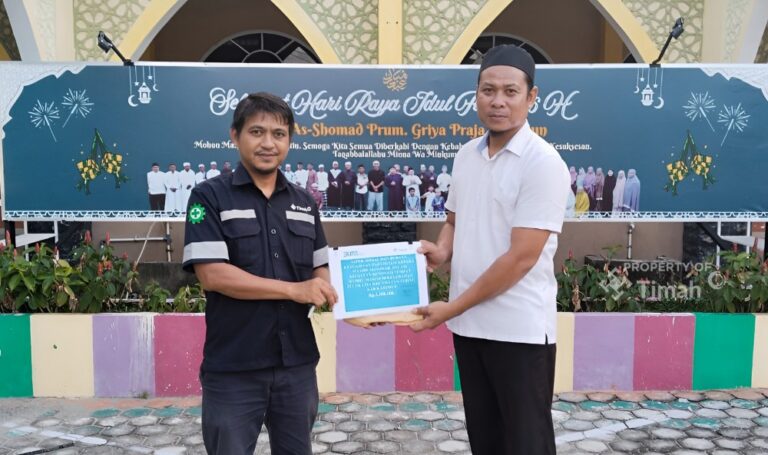 Menjaga Keharmonisan Sosial dan Keagamaan, PT Timah Bantu Sarana dan Prasarana Rumah Ibadah