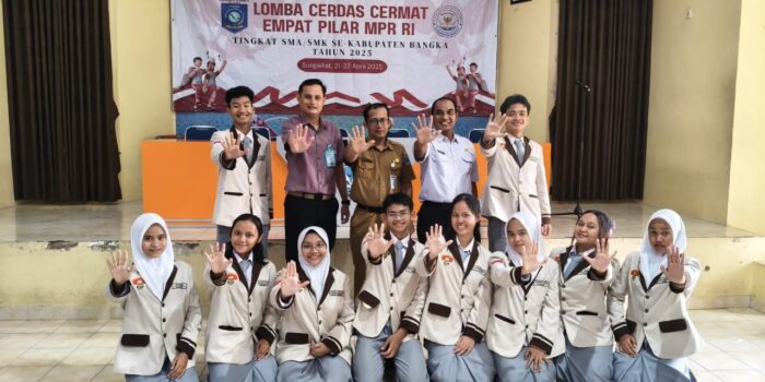 Siswa Program Pemali Boarding School PT Timah Tbk, Wakili Kabupaten Bangka Lomba Cerdas Cermat Empat Pilar