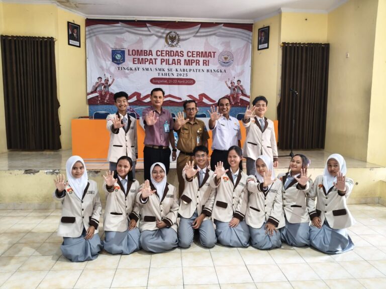 Siswa Program Pemali Boarding School PT Timah Tbk, Wakili Kabupaten Bangka Lomba Cerdas Cermat Empat Pilar