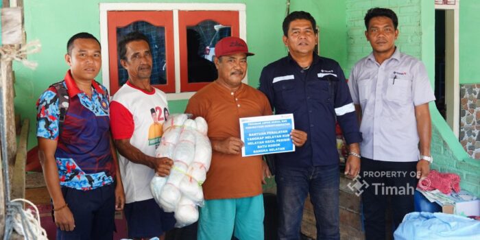Kelompok Nelayan KUB, Terima Bantuan Alat Tangkap Ikan dari PT Timah 