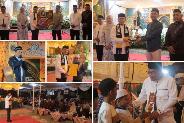 Penutupan MTQH , Bupati Bateng Iringi dengan Apresiasi, Doa, dan Cinta untuk Al-Qur’an