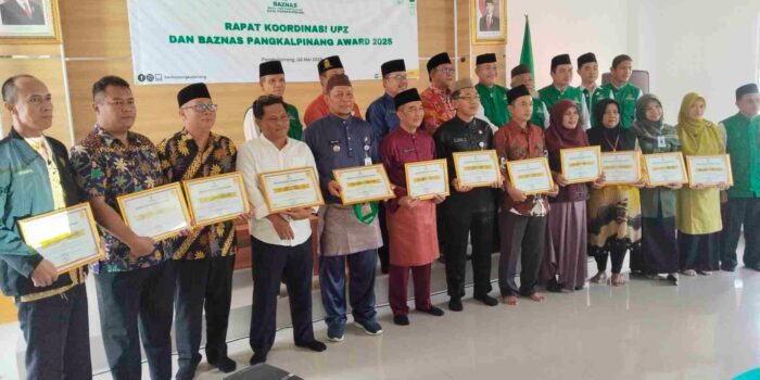Agus Fendi Hadiri Rakor UPZ dan BAZNAS Award 2025