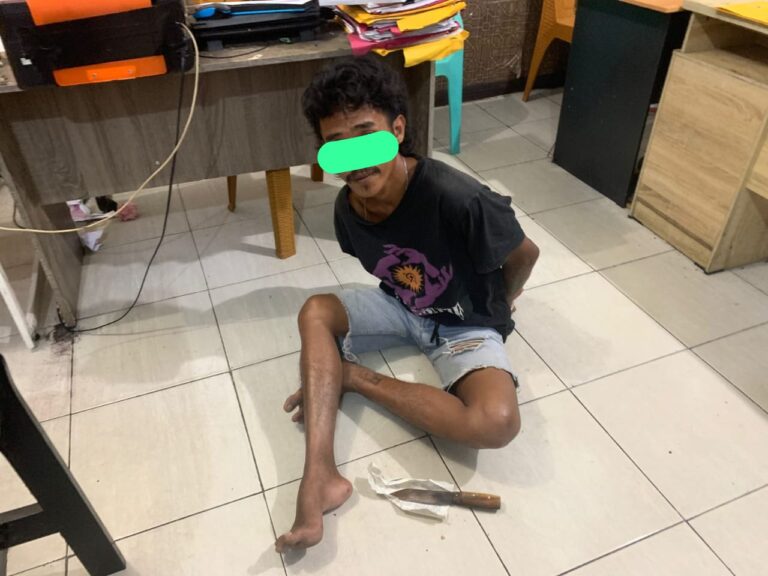 Polres Bangka Barat Berhasil Amankan Pelaku Begal Bersenjata Tajam di Sekitar PT ASDP