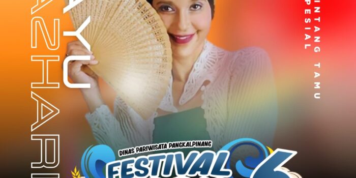 Ayu Azhari Tampil di Festival Pasir Padi 6, Pj Wali Kota Dorong Promosi Wisata Pangkalpinang