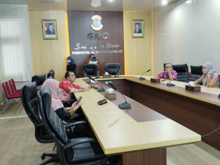 Pemkot Pangkalpinang Gelar Zom Meeting Evaluasi Pelaksanaan UCJ Oleh Kemendagri