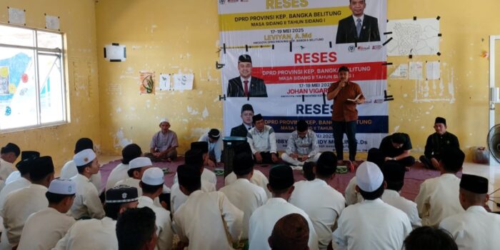 Dengar Aspirasi Dunia Pendidikan, Tiga Legislator Babel Reses di Ponpes Darut Ta’lim Desa Kundi