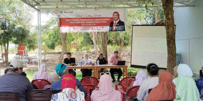 Monica Haprinda Sosialisasikan Bantuan Hukum Gratis bagi Warga Pangkalpinang