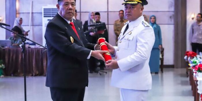 Gubernur Babel Lantik Jantani Ali Sebagai Penjabat Bupati Bangka