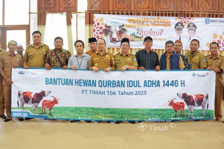 Bupati Algafy Apresiasi Terhadap PT Timah Konsisten Berbagi Hewan Kurban