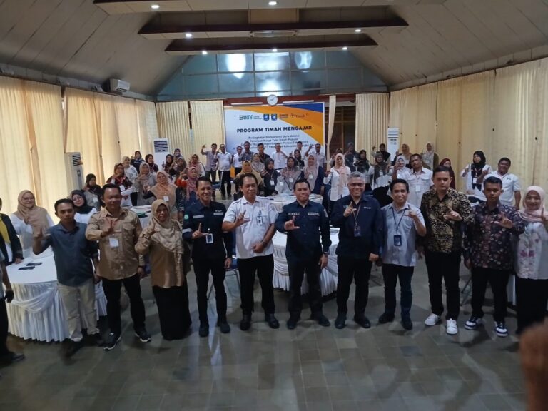 PT Timah Dukung Kwalitas Pendidikan, Puluhan Guru Bangka Barat Ikuti Pelatihan Karya Tulis
