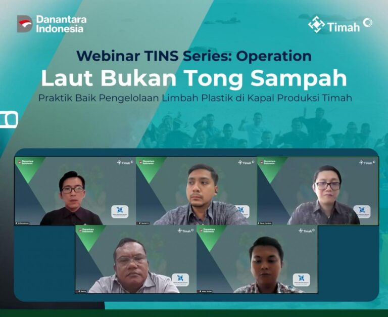 Webinar PT Timah “Laut Bukan Tong Sampah”