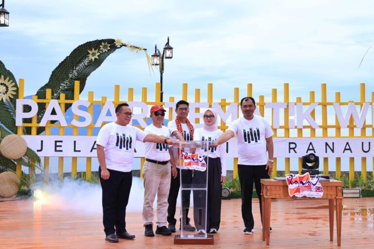 Resmikan Pasar Tematik, Parosil Minta Dukungan Infrastruktur dari Pemprov Lampung