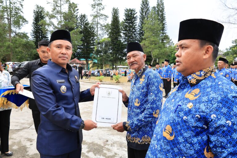 Parosil Mabsus Lantik 274 PPPK Formasi 2024 di Lampung Barat